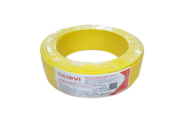 Dây điện Cadivi đơn mềm 1x 4.0