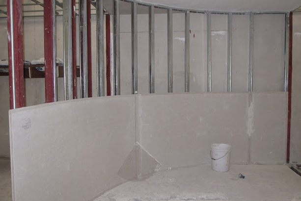 tấm shera board làm vách ngăn