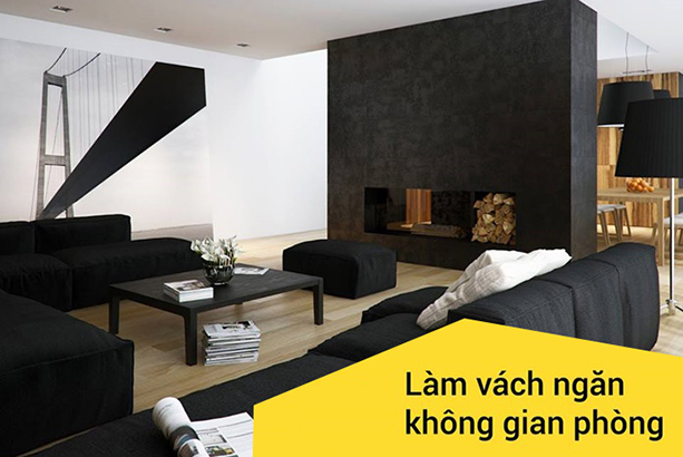 tấm duraflex làm vách ngăn
