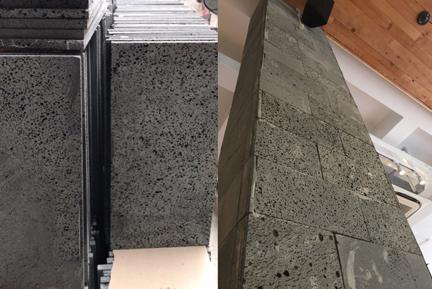 Đá ong đen 30x60cm