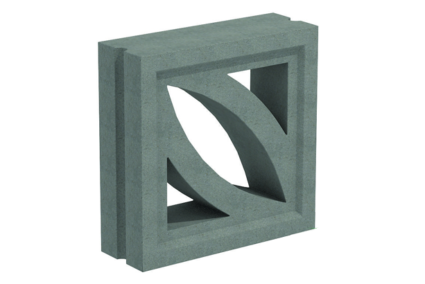 Gạch bông gió xám Vina-N002