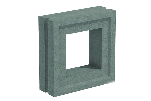 Gạch bông gió xám Vina-N007