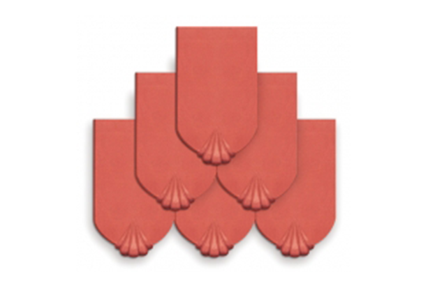 ngói đất nung con sò Hạ Long