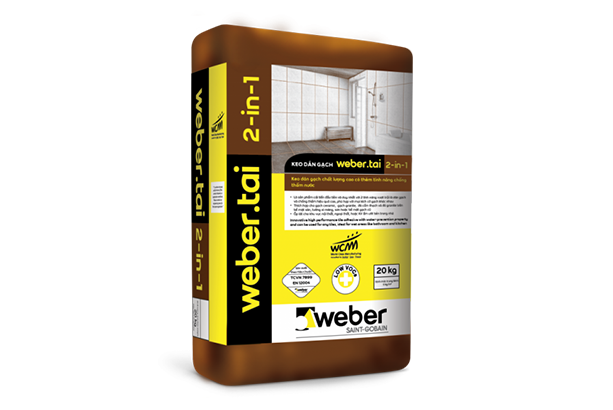 Keo dán gạch Weber.tai 2 in (5kg)