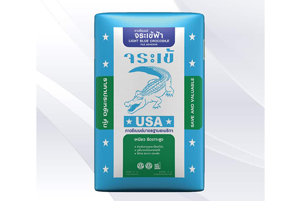 Keo dán gạch cá sấu Light-Blue