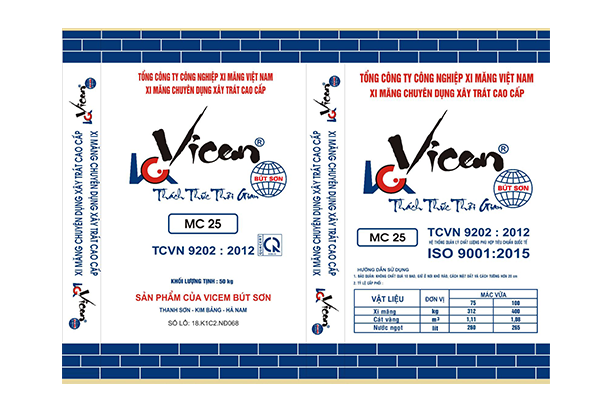Xi măng Bút Sơn chuyên dụng xây trát cao cấp MC25