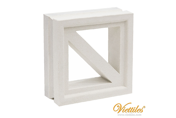 gạch thông gió Cover trắng