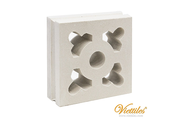 gạch thông gió Lace trắng