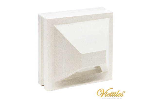 gạch thông gió Mountain 2 trắng