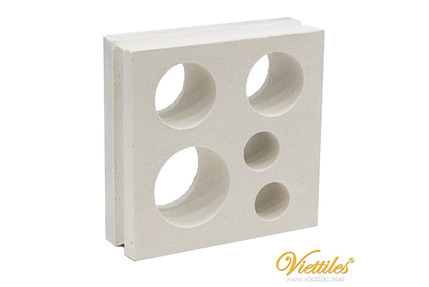 gạch thông gió Seafoam trắng