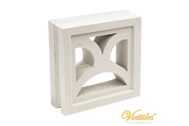 gạch thông gió Sunrise trắng