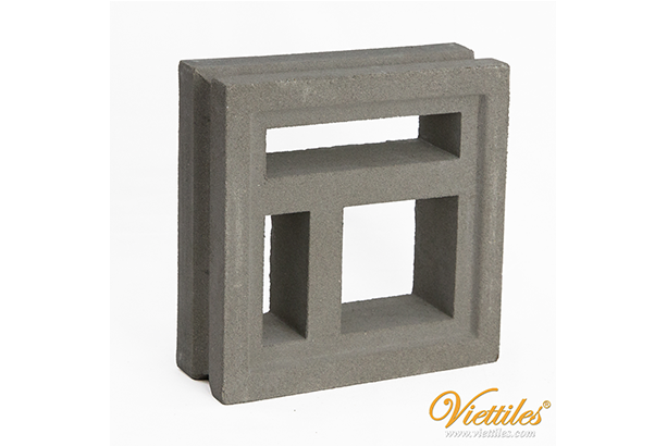 Gạch thông gió VCB-009-1000 Maze 2 xám