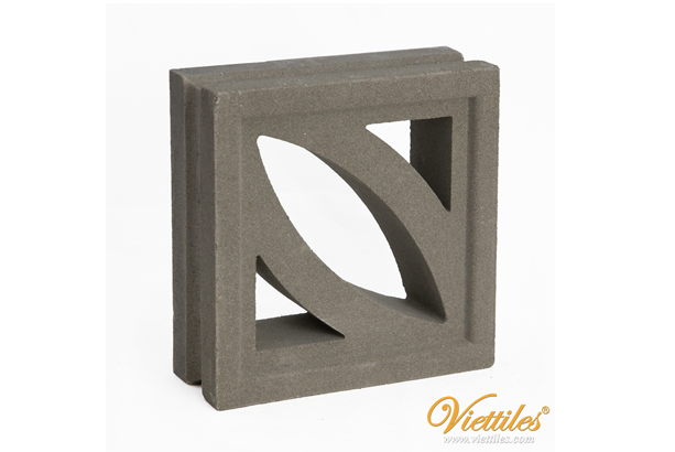 Gạch thông gió VCB-011-1000 Leaf xám