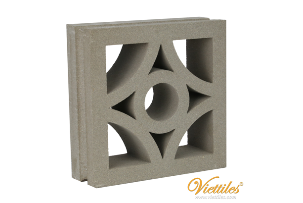 Gạch thông gió VCB-020-1000 Taly xám