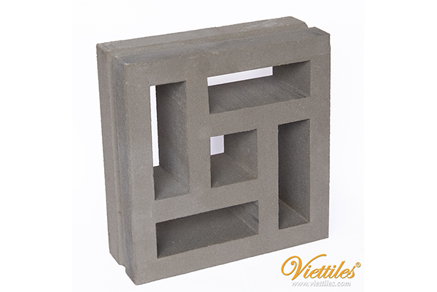 Gạch thông gió VCB30-004-1000 Hindu xám