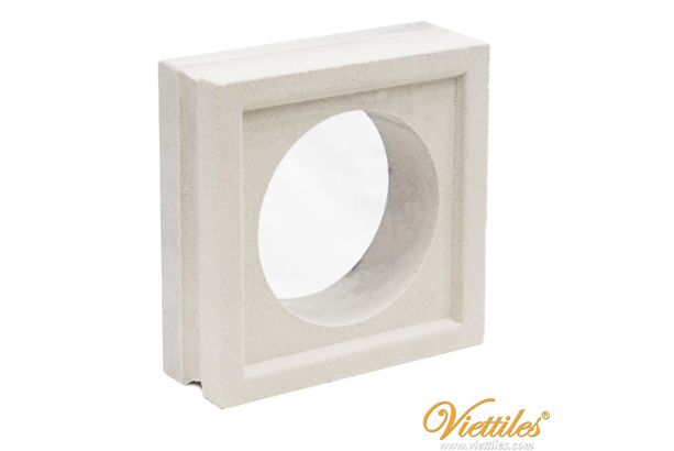 gạch thông gió Ball trắng