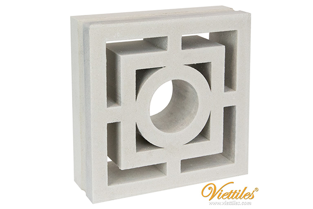 gạch thông gió Sunstory trắng