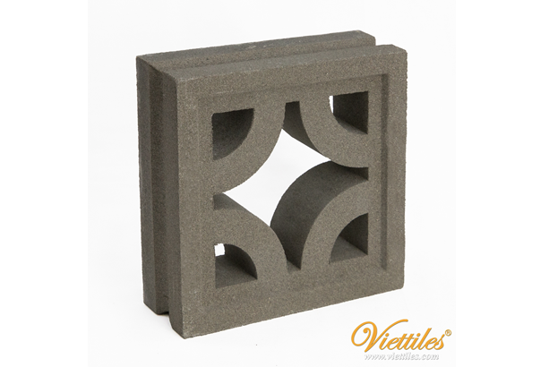 gạch thông gió VCB-005-1000 Diamond xám 