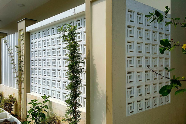 mẫu gạch thông gió xi măng