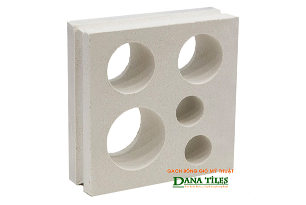 Gạch bông gió Danatiles D-05 đen