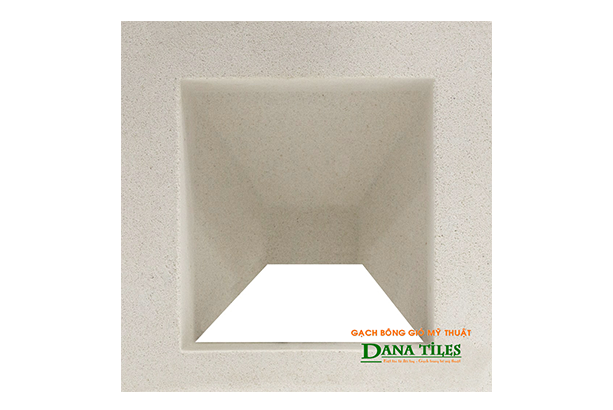 Gạch bánh ú xi măng Danatiles BU-01 trắng
