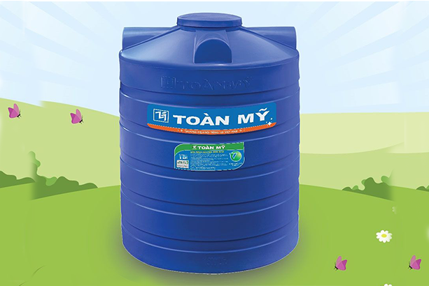 Bồn nước nhựa Toàn Mỹ 1000L đứng