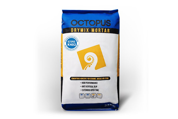 Keo dán gạch đá chuyên dụng cho hồ bơi Octopus K402