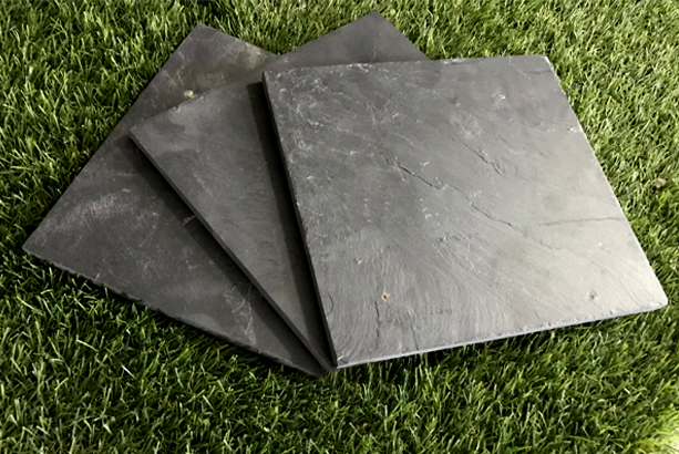 Đá Slate ghi ốp tường 20x20x(0,5-0,7)cm