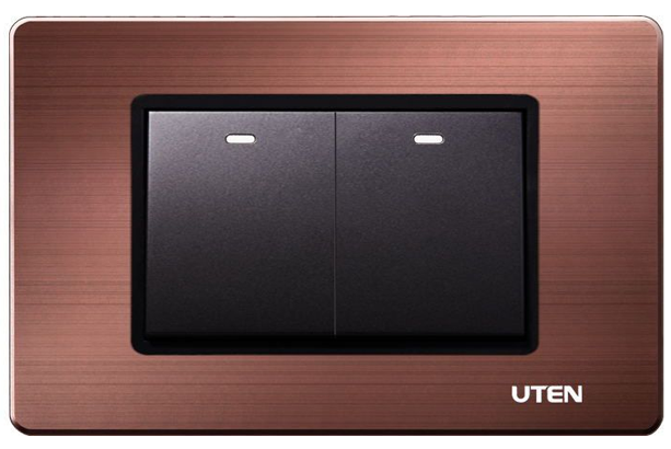 A8-Bộ 2 công tắc 1 chiều