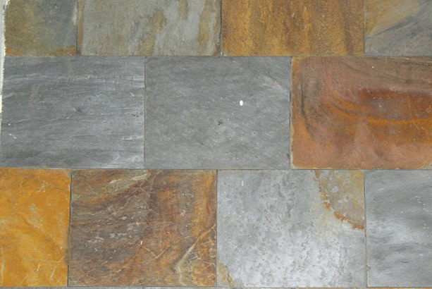 Đá slate đa sắc lát nền 20x30