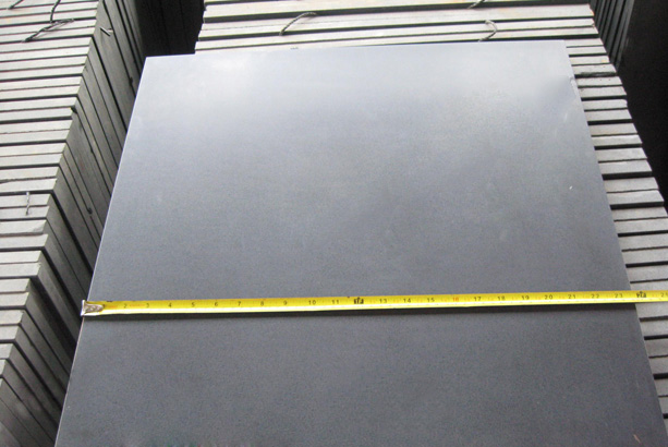 đá bazan xám mài bóng mờ