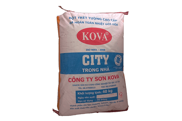 bột trét tường nội thất kova