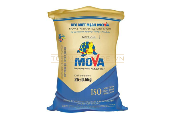 Keo miết mạch chà ron Mova JGB 20 kg