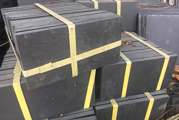 Đá slate đen Lai Châu 10x20x(1-1.5)cm