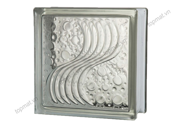 Gạch kính Sea Wave - Hoa văn bọt biển 003