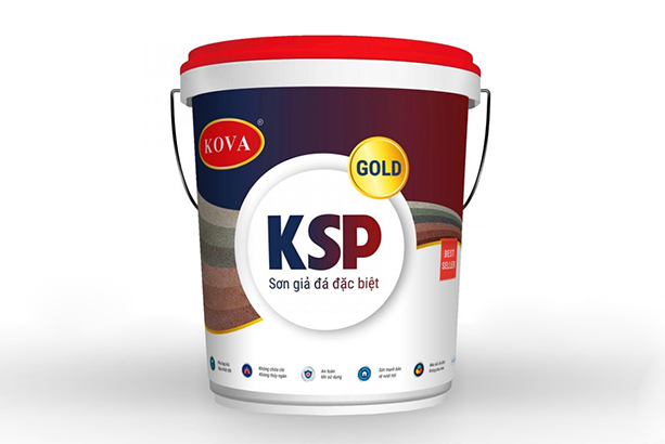 Sơn giả đá vẩy trung Kova KSP