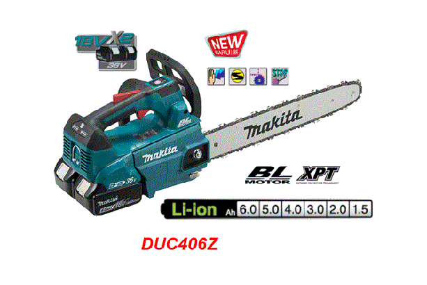 Máy cưa xích dùng 2 pin 18V Makita DUC406Z