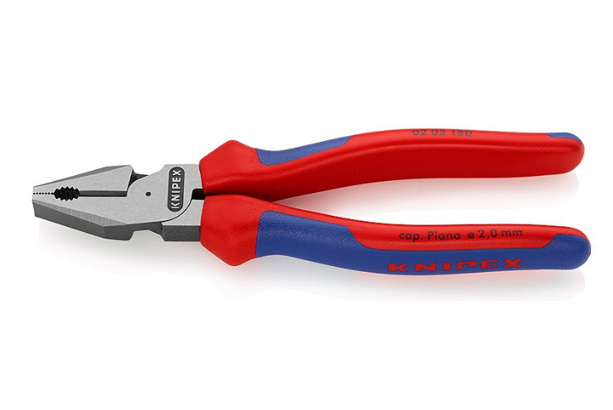 Kìm đa năng lưỡi cắt tôi 63 HRC dài 180mm, tay êm Knipex
