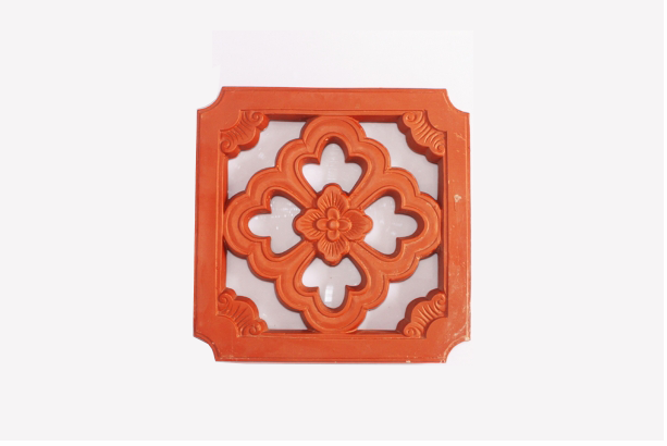 Gạch thông gió đất nung hoa bưởi 40x40 cm