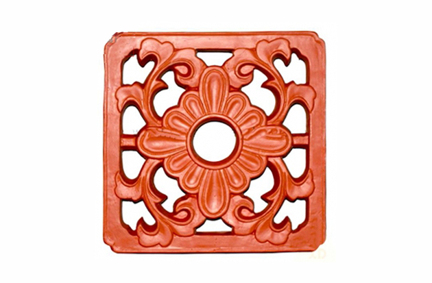 Gạch thông gió đất nung hoa cúc 30x30 cm