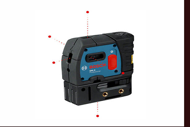 Máy định vị laser 5 điểm Bosch GPL 5