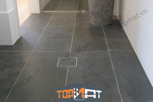 đá sân vườn xám bóng mờ