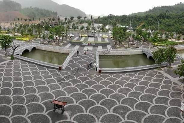 Đá cubic lát vòng cung