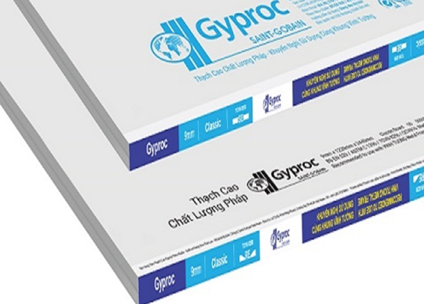 tấm thạch cao gyproc