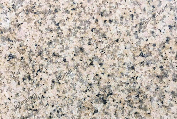 đá granite vàng nhạt bình định mài mặt
