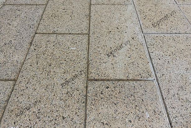 Đá granite vàng Bình Định băm mặt 30x60x2cm