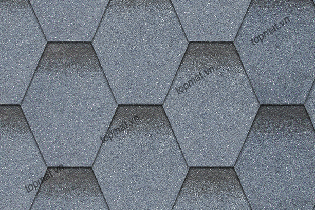 Ngói bitum cana màu xanh xám