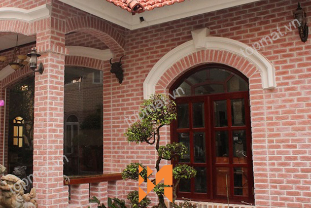 Gạch giả cổ ốp tường