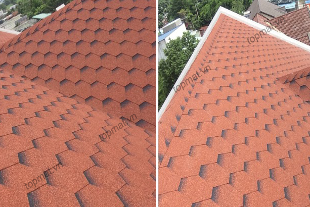 Ngói bitum tổ ong