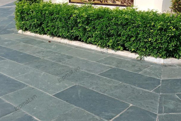 Đá xanh Thanh Hóa lát sân